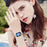 For Xiaomi Smart Band 10 Pro / 9 Pro / 8 Pro / Redmi Watch 6 / 5 / 4 Strap Drawstring Lock Zinc Alloy Rhinestone Decor Bracelet Watch Band - Silver - 6