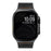 Dual-Color Watch Band for Apple Watch Ultra 3 2 1 49mm  /  Series 11 10 46mm  /  9 8 7 45mm  /  SE3 SE2 SE 6 5 4 44mm  /  3 2 1 42mm Titanium Metal Silicone Strap Turtle Buckle - Black / Orange - 5