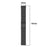 22mm Dual-Color Watch Band for Huawei Watch GT 6 / 5 Pro / 5 / 4 46mm / Samsung Galaxy Watch3 45mm Titanium Metal Silicone Strap Turtle Buckle - Black / Orange - 5