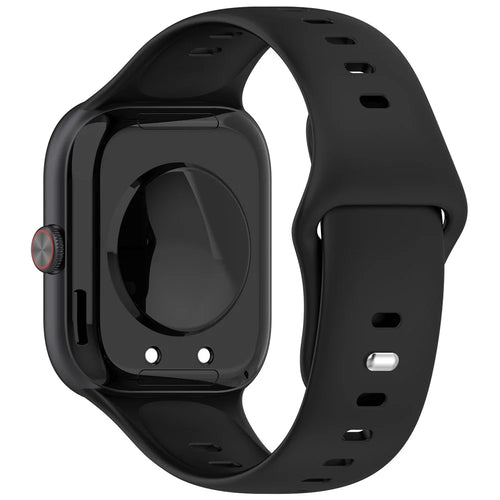 Lightweight Silicone Strap for vivo Watch GT 2 / iQOO Watch GT 2 Adjustable Replacement Watch Band - Black - 1