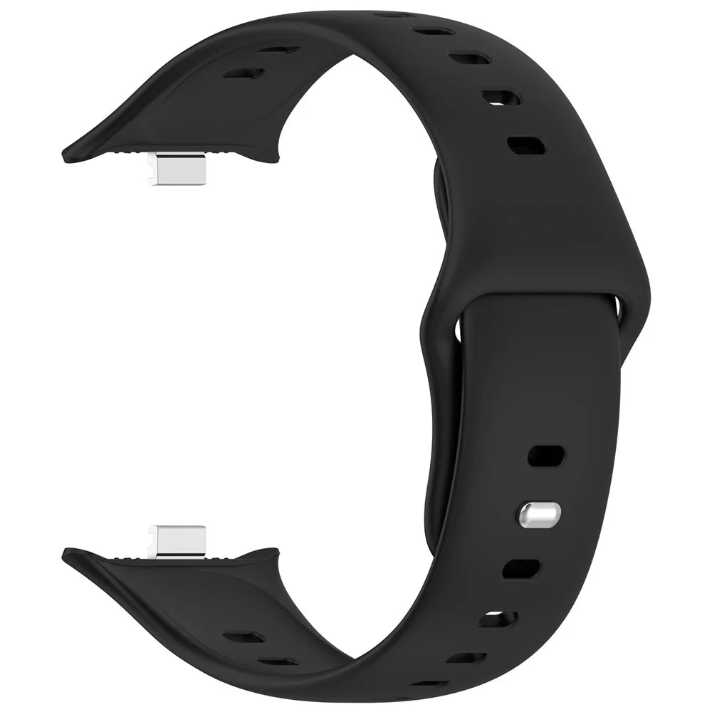 Lightweight Silicone Strap for vivo Watch GT 2 / iQOO Watch GT 2 Adjustable Replacement Watch Band - Black - 2