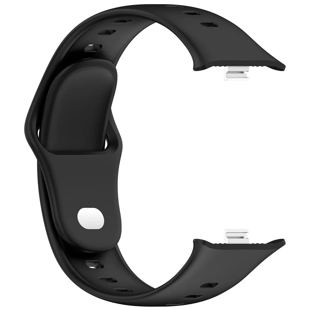 Lightweight Silicone Strap for vivo Watch GT 2 / iQOO Watch GT 2 Adjustable Replacement Watch Band - Black - 3