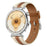 18mm Double-Sided Genuine Leather Strap for Huawei Watch GT 6 / 5 / 4 41mm / 5 Pro 42mm Replacement Watch Band - Brown - 2