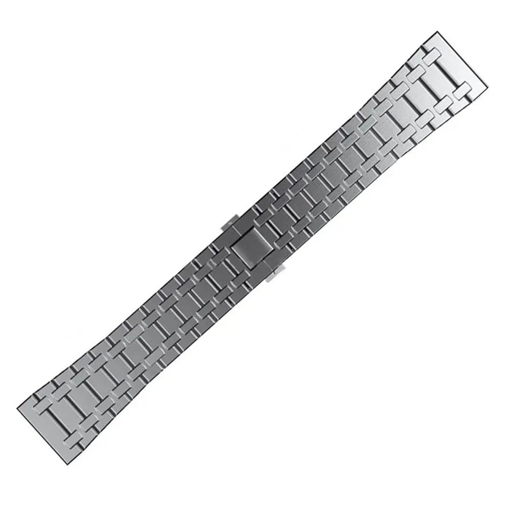 22mm Titanium Alloy Band for Huawei Watch GT 6 / 6 Pro / 5 / 5 Pro / 4 / 3 / 2 46mm Butterfly Clasp Watch Strap - Silver - 2
