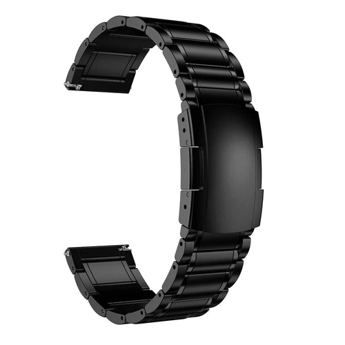 22mm 5-Bead Titanium Alloy Band for Huawei Watch GT 6 / 6 Pro / 5 / 5 Pro / 4 / 3 / 2 46mm Replacement Watch Strap - Black - 1