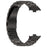 Watch Band for vivo Watch GT / iQOO Watch GT Titanium Alloy 3-Bead Wrist Strap - Black - 4