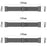 22mm Quick Release Watch Band for Garmin Fenix 8 Pro AMOLED 47mm / 8 47mm / Fenix E 47mm Integrated 3-Bead Titanium Alloy Strap with Folding Clasp - Black - 7