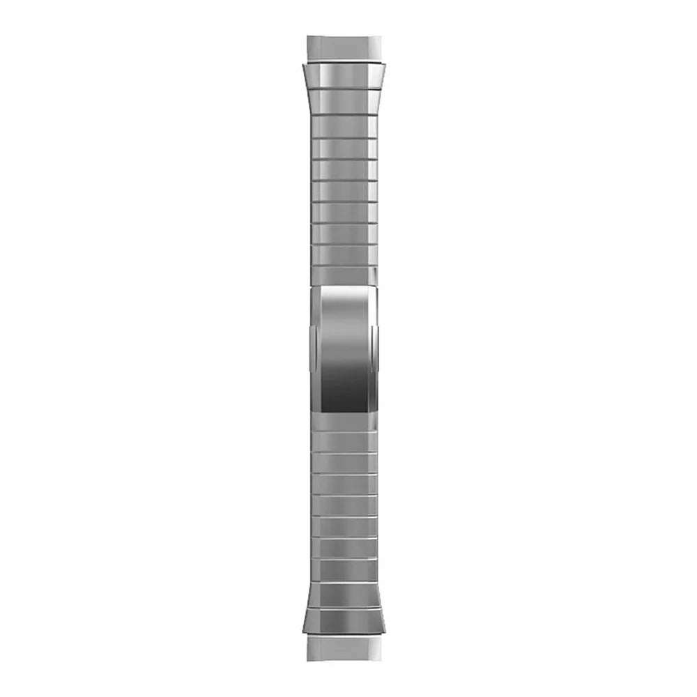 For Huawei Watch GT 6 46mm Stainless Steel Watch Strap 1-Bead Replacement Wrist Band - Silver - 3