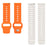 22mm Wavy Pattern Silicone Strap for Huawei Watch GT 6 / 5 Pro / 5 / 4 46mm Quick Release Watch Band - Orange / Starlight - 4