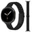 Bat Design Black Watch Strap for Samsung Galaxy Watch8 44mm / 40mm / 8 Classic 46mm Stainless Steel Adjustable Band with Folding Clasp - 2