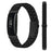 Bat Design Black Watch Strap for Fitbit Inspire / Inspire 2 / Inspire HR Stainless Steel Adjustable Band with Folding Clasp - 2