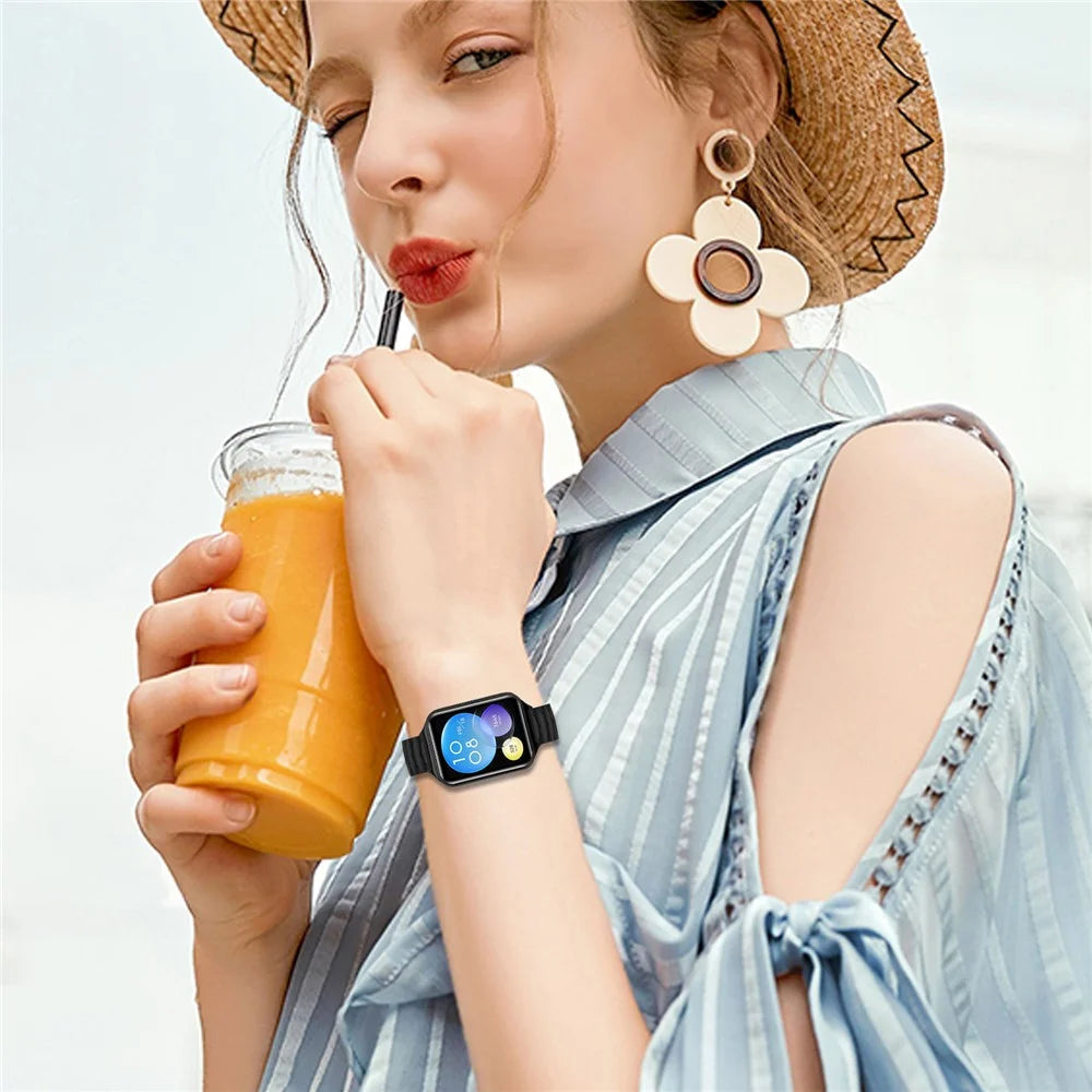 Bat Design Black Watch Strap for Xiaomi Smart Band 10 Pro / 9 Pro / 8 Pro / Redmi Watch 6 / 5 / 4 Stainless Steel Adjustable Band with Folding Clasp - 4