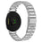 Bat Design Silver Watch Strap for Garmin Lily 2 Stainless Steel Adjustable Band with Folding Clasp - 1
