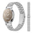 Bat Design Silver Watch Strap for Garmin Lily 2 Stainless Steel Adjustable Band with Folding Clasp - 2