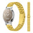 Bat Design Electroplate Color Watch Strap for Garmin Lily 2 Stainless Steel Adjustable Band with Folding Clasp - Gold - 2