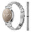 Watch Band For Garmin Lily 2 Slim 7-Bead Stainless Steel Strap - 2