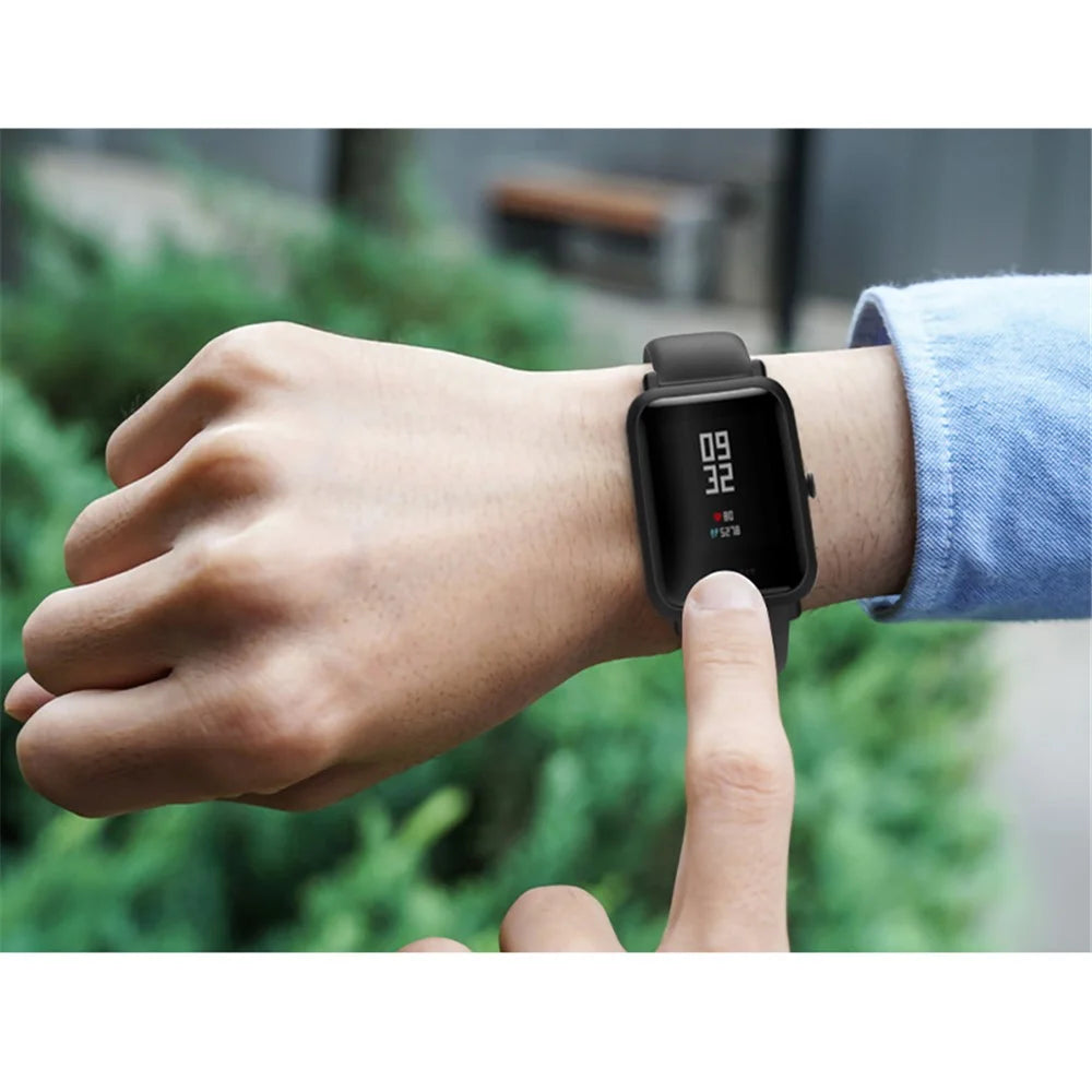 Replacement Silicone Wrist Strap Adjustable Smart Watch Band 22mm for Samsung Huawei Amazfit - Black - 5