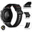 22mm Composite Nylon Silicone Band for Huawei Watch GT 6  /  5 Pro  /  5 46mm Quick Release Button Watch Strap - Black - 3