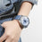 22mm Block Textured Fluorubber Strap for Huawei Watch GT 6  /  5 Pro  /  5 46mm Replacement Watch Band - Black - 6