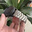 22mm Strap for Garmin quatix 8 47mm / Fenix 8 47mm / Fenix E 47mm Three-Link Titanium Alloy Watch Band - Silver - 3