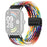 For Honor Watch X5 Braided Nylon Watch Band Replacement Strap with Magnetic Buckle - Rainbow - 1