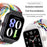 For Honor Watch X5 Braided Nylon Watch Band Replacement Strap with Magnetic Buckle - Rainbow - 5