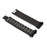 Rhinestone Stainless Steel Chain Watch Strap Replacement for Fitbit Charge 3/4 - Black - 3