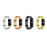 Rhinestone Stainless Steel Chain Watch Strap Replacement for Fitbit Charge 3/4 - Black - 6