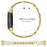 For Fitbit Charge 4 / 3 Zinc Alloy Watch Band Rhinestone Inlaid Replacement Metal Strap - Gold - 6