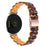 For Garmin Lily 2 Replacement Watch Band Oval Resin Watch Strap with Stainless Steel Buckle - Leopard - 1