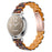 For Garmin Lily 2 Replacement Watch Band Oval Resin Watch Strap with Stainless Steel Buckle - Leopard - 2
