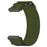 Nylon Watch Band for Huami Amazfit T-Rex 3 Pro 44mm Loop Fastener Strap - Army Green - 3