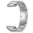 For Huawei Watch Ultimate 2 Titanium Alloy Watch Band Folding Clasp Replacement Strap - Silver - 1
