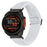 26mm Wave Pattern Nylon Strap for Garmin Fenix 8 Pro AMOLED 51mm / 8 51mm / Enduro 3 / 2 Quick Release Watch Band - White - 2