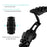Semicircular Design Watch Band for Honor Watch X5 Stainless Steel 5-Bead Wrist Strap - Black - 3