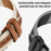 18mm Quick Release Button Genuine Leather Strap for Huawei Watch GT 6 / 5 / 4 41mm Composite Stitching Watch Band - Brown - 5