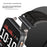 24mm Loop Nylon Band for Garmin Venu X1 Quick Release Metal Clasp Watch Strap - Black / Grey - 4