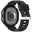 For Samsung Galaxy Watch8 44mm TPU Strap with Integrated Watch Case Adjustable Watchband - Black - 1