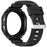 For Samsung Galaxy Watch8 44mm TPU Strap with Integrated Watch Case Adjustable Watchband - Black - 3