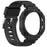 For Samsung Galaxy Watch8 44mm TPU Strap with Integrated Watch Case Adjustable Watchband - Black - 4
