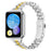 For Xiaomi Smart Band 10 Pro / 9 Pro / 8 Pro / Redmi Watch 6 / 5 / 4 Watch Band Pearl-Shape Stainless Steel Electroplating Wrist Strap - Silver / Gold - 2