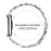 For Xiaomi Smart Band 10 Pro / 9 Pro / 8 Pro / Redmi Watch 6 / 5 / 4 Metal Watch Band Rhinestone Butterfly Decor Stainless Steel Silver Wrist Band - 7