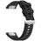 22mm Quick Release Button Silicone Band for Huawei Watch Ultimate 2 / Ultimate / GT 6 / 6 Pro 46mm Replacement Watch Strap - Black - 2