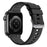 Fluorubber Strap for Apple Watch Series 11 10 42mm  /  9 8 7 41mm  /  SE3 SE2 SE 6 5 4 40mm  /  3 2 1 38mm Quick Release Breathable Watch Band - Black - 1