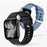 Fluorubber Strap for Apple Watch Series 11 10 42mm  /  9 8 7 41mm  /  SE3 SE2 SE 6 5 4 40mm  /  3 2 1 38mm Quick Release Breathable Watch Band - Black - 5