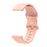 22mm Adjustable Universal Silicone Watchband Strap Replacement Wrist Strap for Xiaomi Haylou RT LS05s/RS3 LS04 - Pink - 3