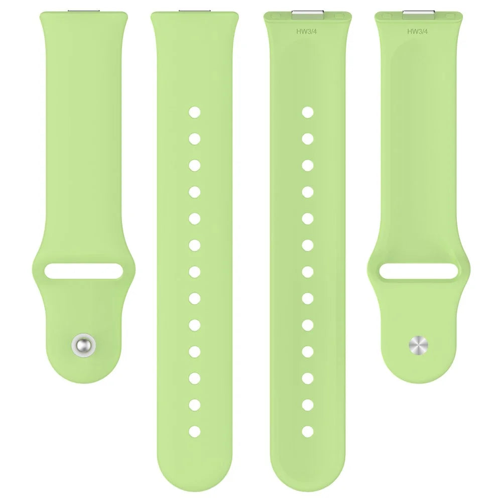 Smart Watch Band for Huawei Watch Fit 4 Pro / Fit 4 / Fit 3 Reverse Buckle Silicone Strap - Matcha Green - 5