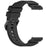 24mm Armor Watch Band for Coros Nomad / Garmin Venu X1 / TicWatch Atlas Adjustable Silicone Strap - Black - 3