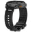 24mm Armor Watch Band for Coros Nomad / Garmin Venu X1 / TicWatch Atlas Adjustable Silicone Strap - Black - 5