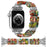 Ceramic + Metal Strap for Apple Watch Ultra 3 2 1 49mm  /  Series 11 10 46mm  /  9 8 7 45mm  /  SE3 SE2 SE 6 5 4 44mm  /  3 2 1 42mm Attractive Bracelet Watch Band - Colorful - 1
